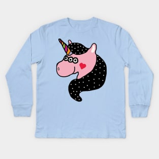 Magical Unicorn Kids Long Sleeve T-Shirt